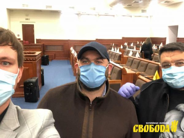 Щодо рейдерської діяльності представників ВО “Свобода” І.Мірошниченка, В.Бохняка, В.Назаренка