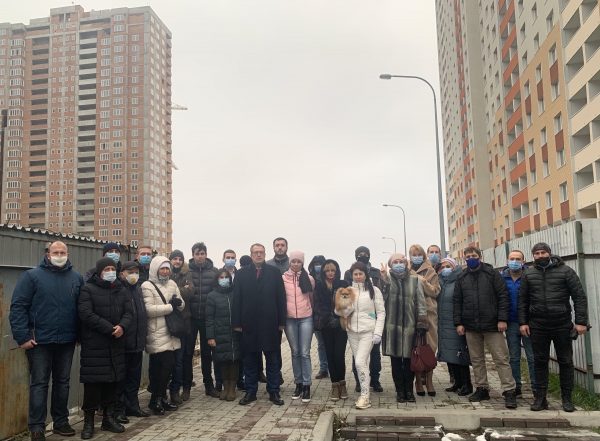 Щодо виїзду О.Шуляк і А.Геращенко на будівельні майданчики ЖК “Еврика” і ЖК “Патріотика”
