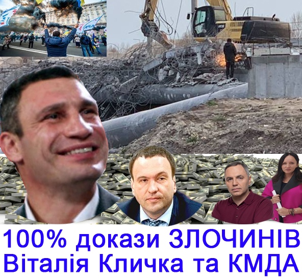З’явилися сенсаційні докази причетності чиновників КМДА та особисто Віталія Кличка до тяжких злочинів проти довірителів банку Аркада – з соцмереж