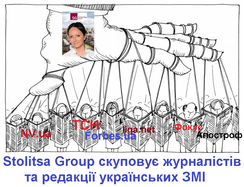 Забудовник Влади Молчанової та Андрія Портнова Stolitsa Group масово замовляє джинсу у продажних журналістів – з соцмереж
